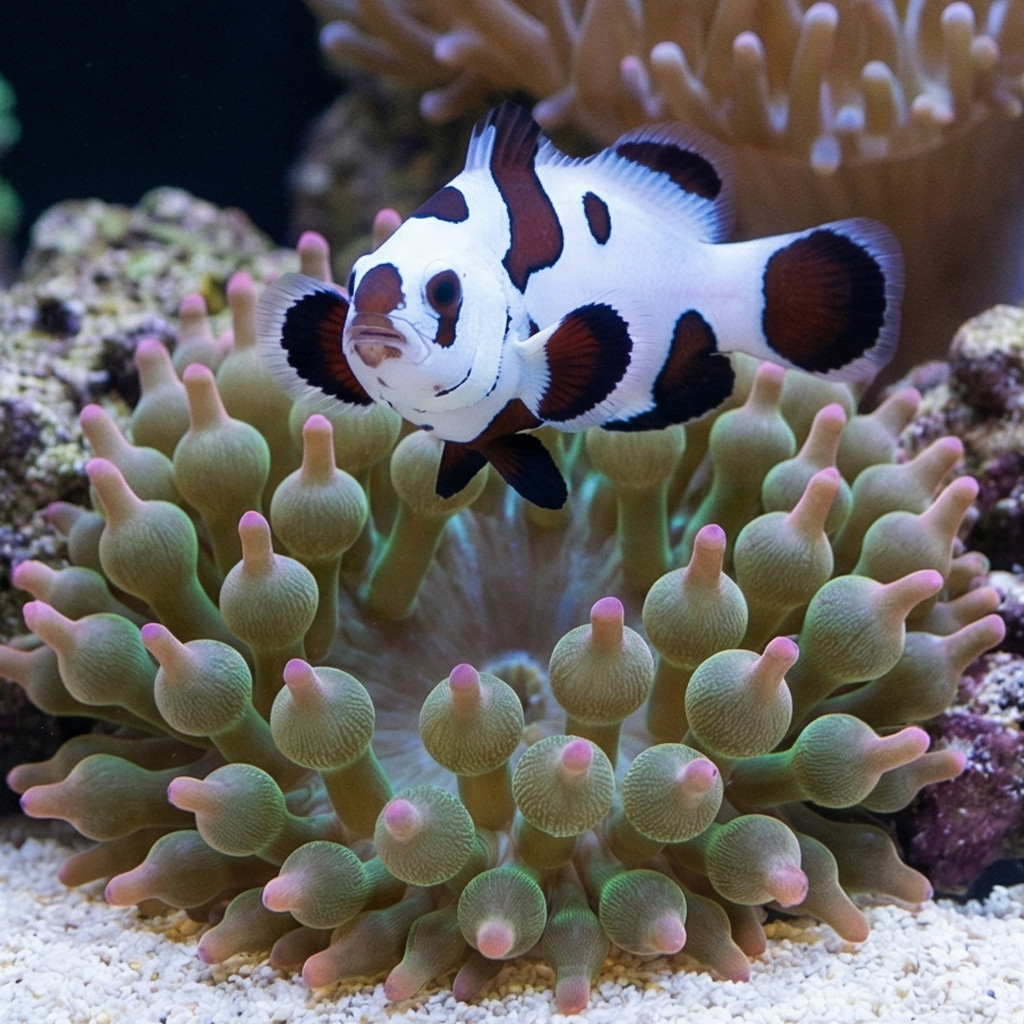 Black Storm Ocellaris Clownfish: Captive Bred - Image 3