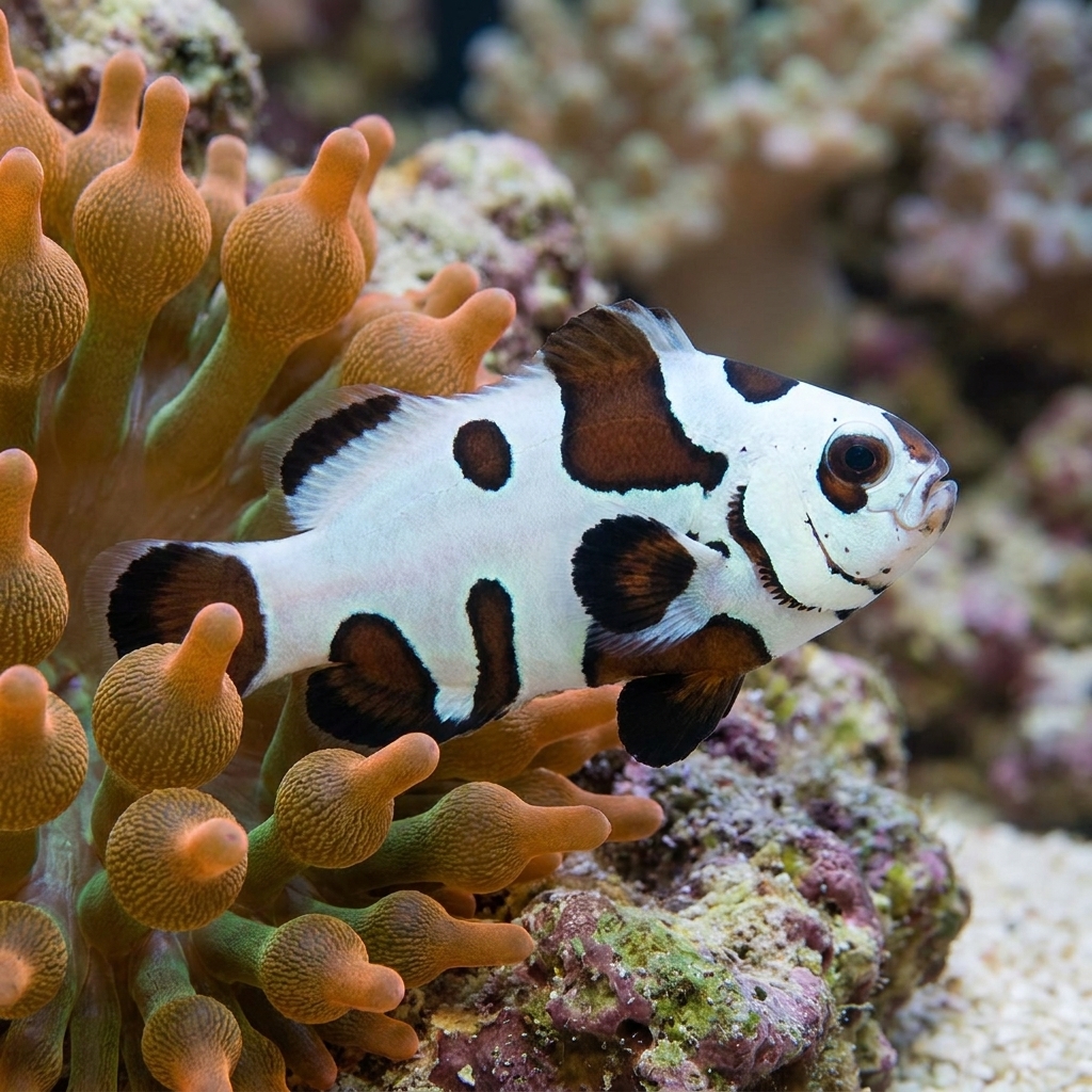 Black Storm Ocellaris Clownfish: Captive Bred - Image 4