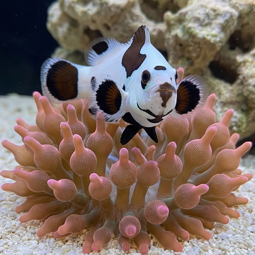 Black Storm Ocellaris Clownfish: Captive Bred