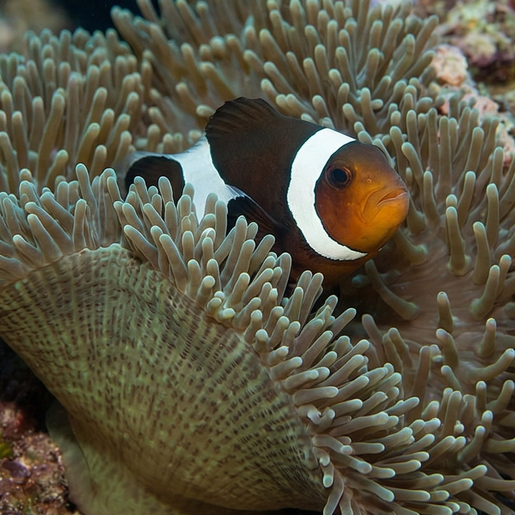Black & White Ocellaris Clownfish: Captive Bred - Image 4