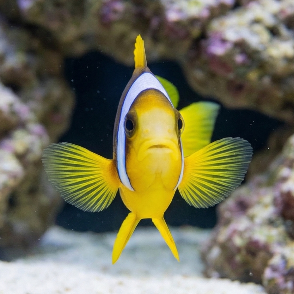 Blue Stripe Clownfish - Image 2