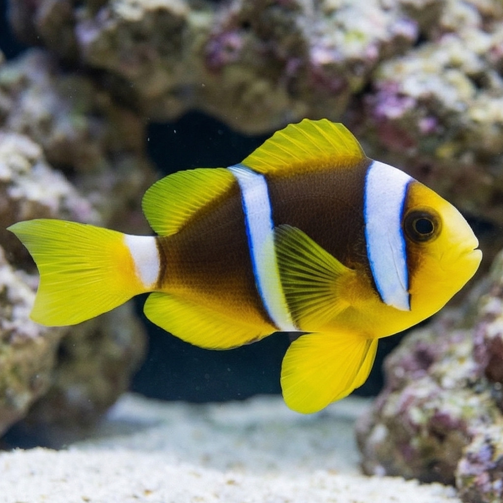 Blue Stripe Clownfish - Image 3