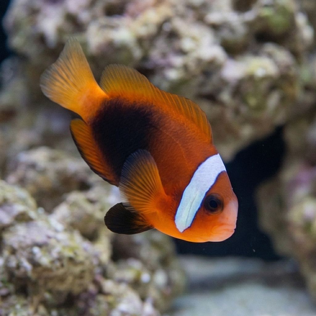Cinnamon (Flame) Clownfish - Image 3