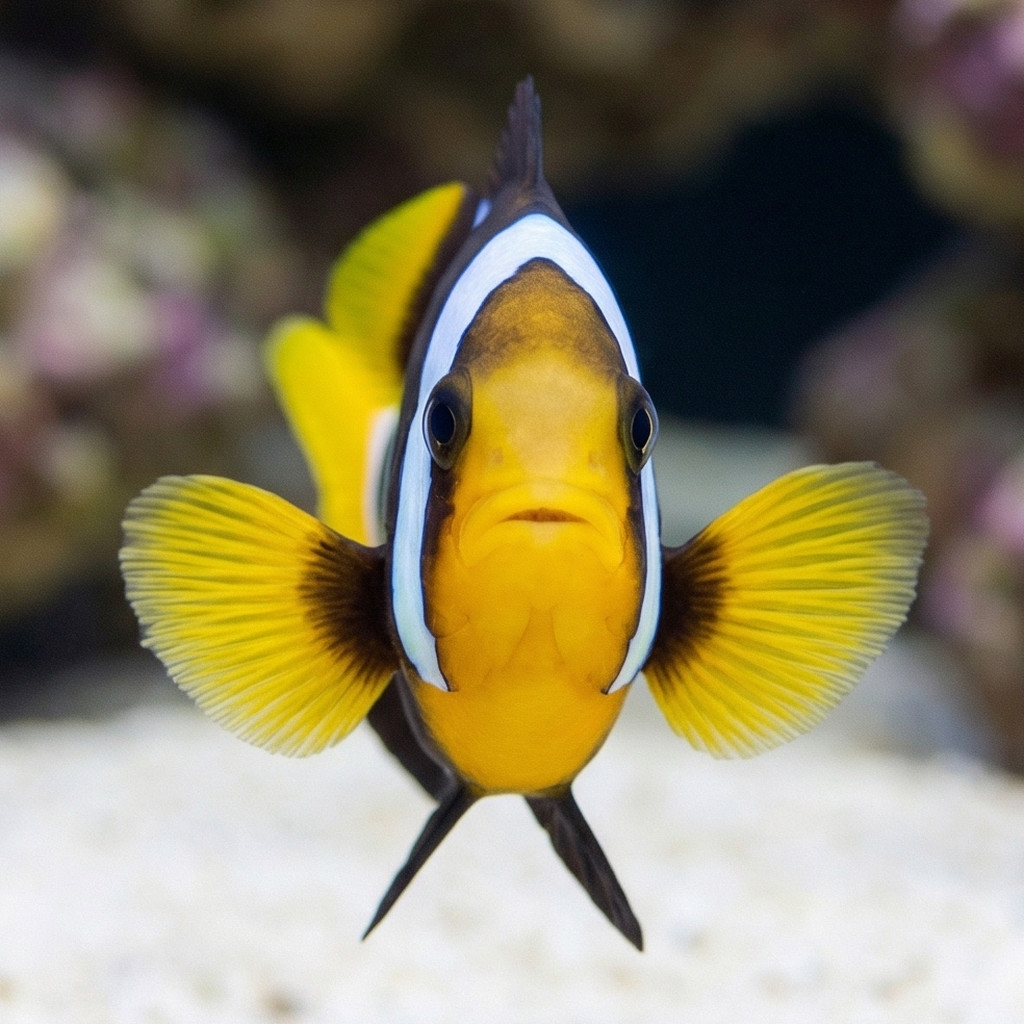 Black Clarkii Clownfish - Image 2