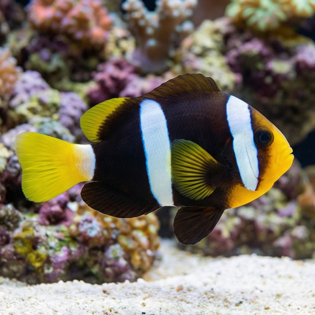 Black Clarkii Clownfish - Image 4
