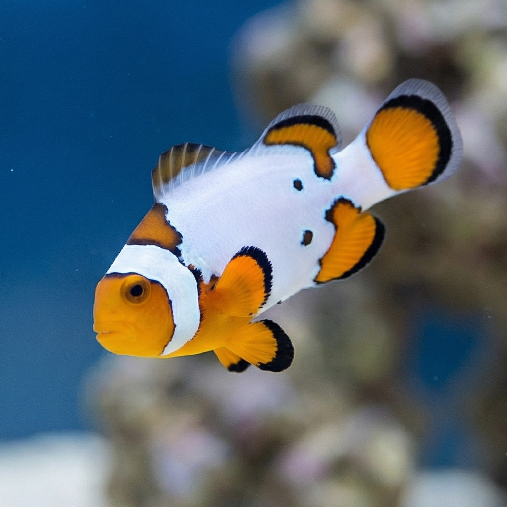 Extreme Snow Onyx Percula Clownfish: Captive Bred - Image 5