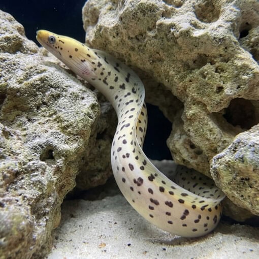 Yellow Head (Fimbriated) Moray Eel - Image 5