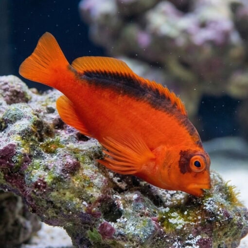 Flame Hawkfish