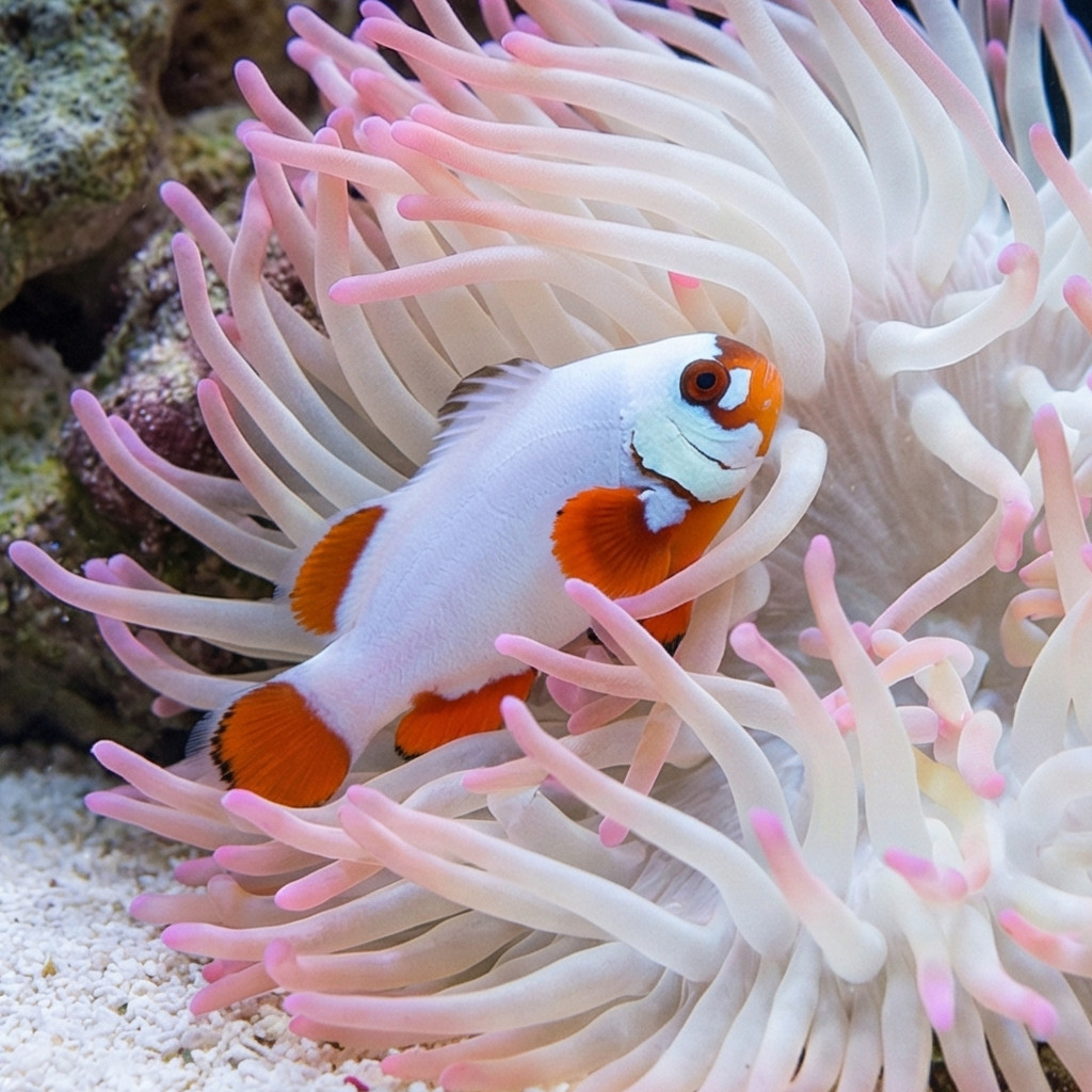 Gold Nugget Maroon Clownfish: Captive Bred - Image 2