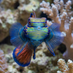 Alternative view of Green Mandarin Dragonet