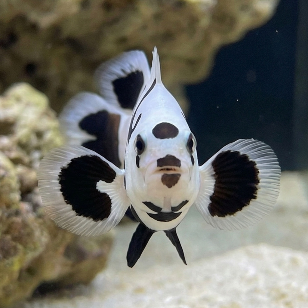 Longfin Black Storm Ocellaris Clownfish: Captive Bred - Image 2