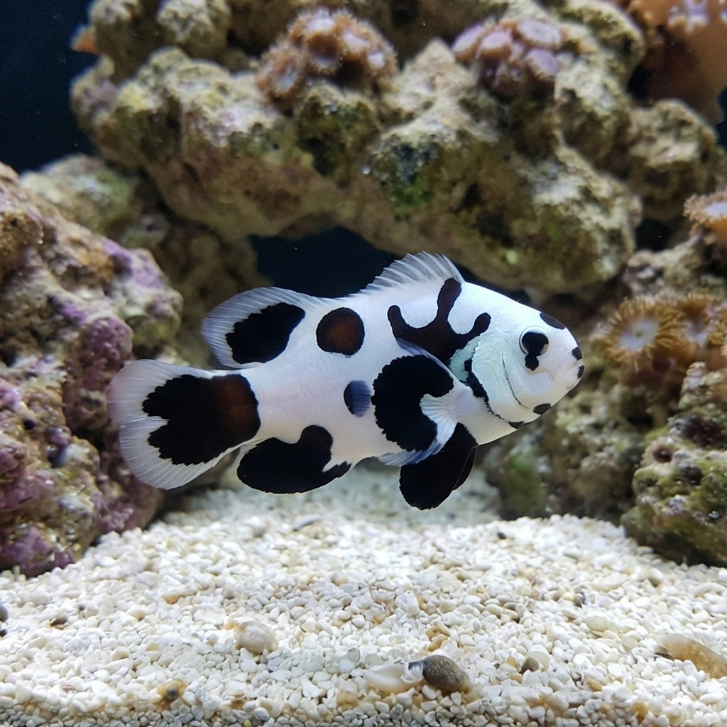 Longfin Black Storm Ocellaris Clownfish: Captive Bred - Image 3