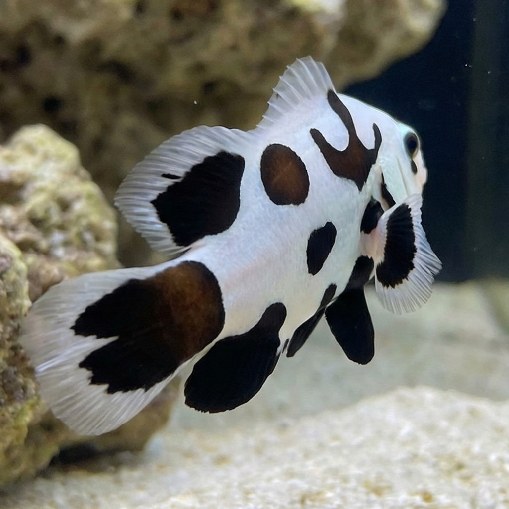 Longfin Black Storm Ocellaris Clownfish: Captive Bred - Image 4