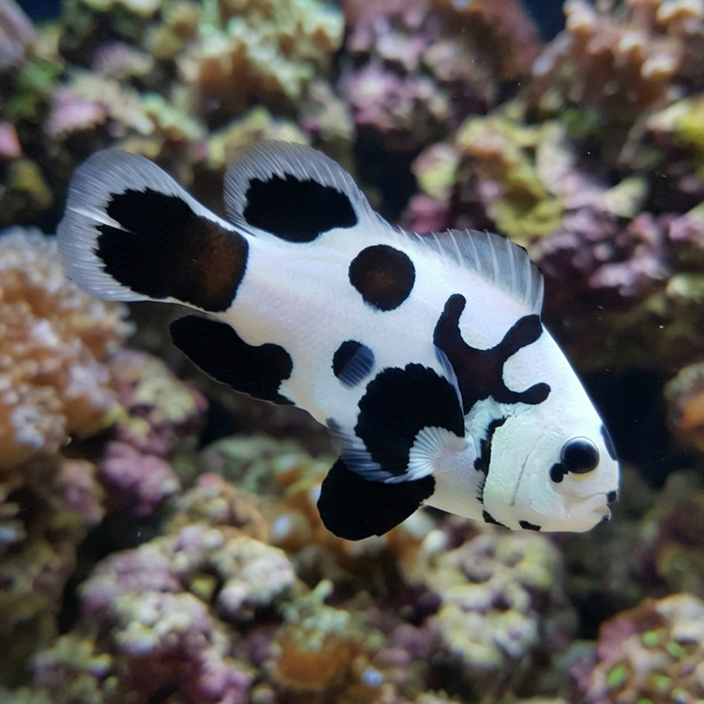 Longfin Black Storm Ocellaris Clownfish: Captive Bred