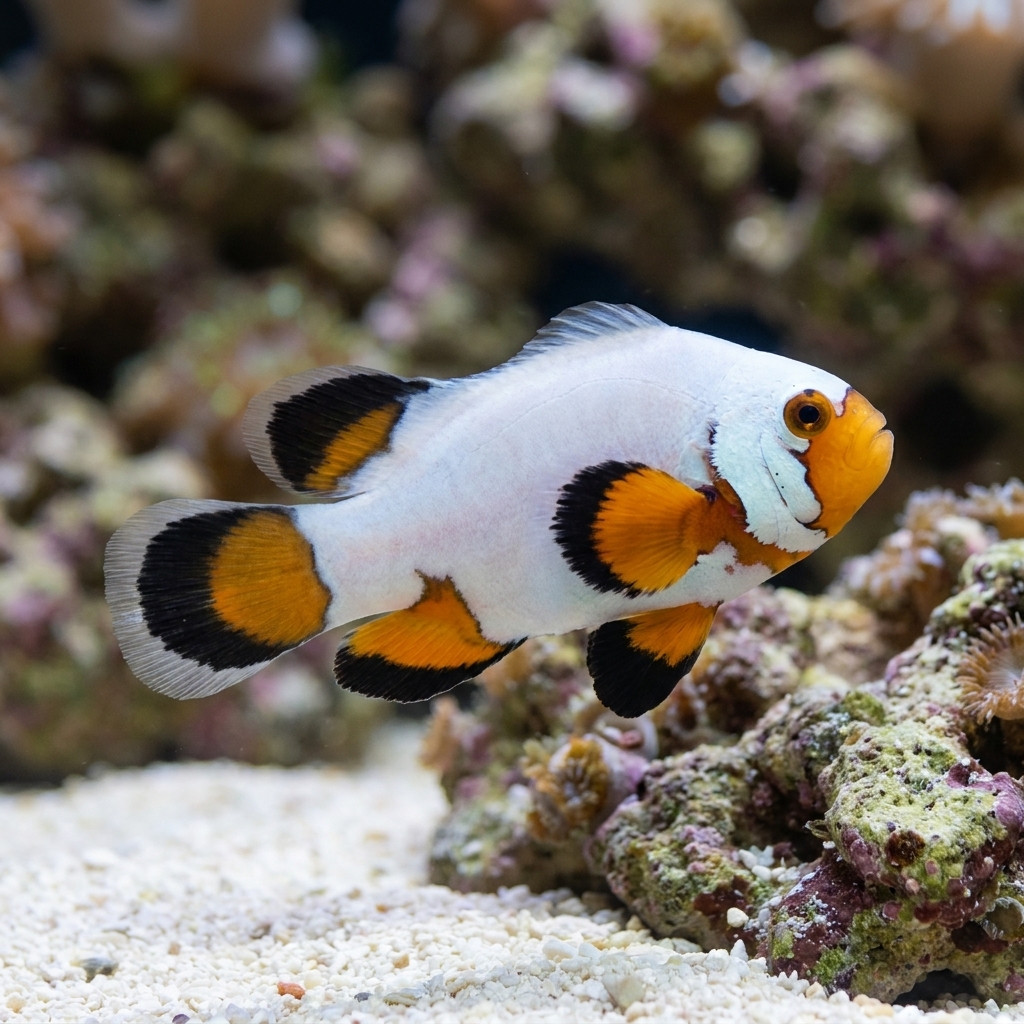 Longfin Flurry Ocellaris Clownfish: Captive Bred