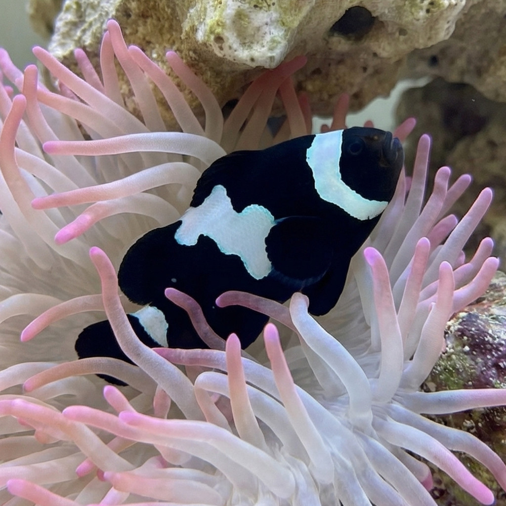 Midnight Lightning Ocellaris Clownfish: Captive Bred - Image 5