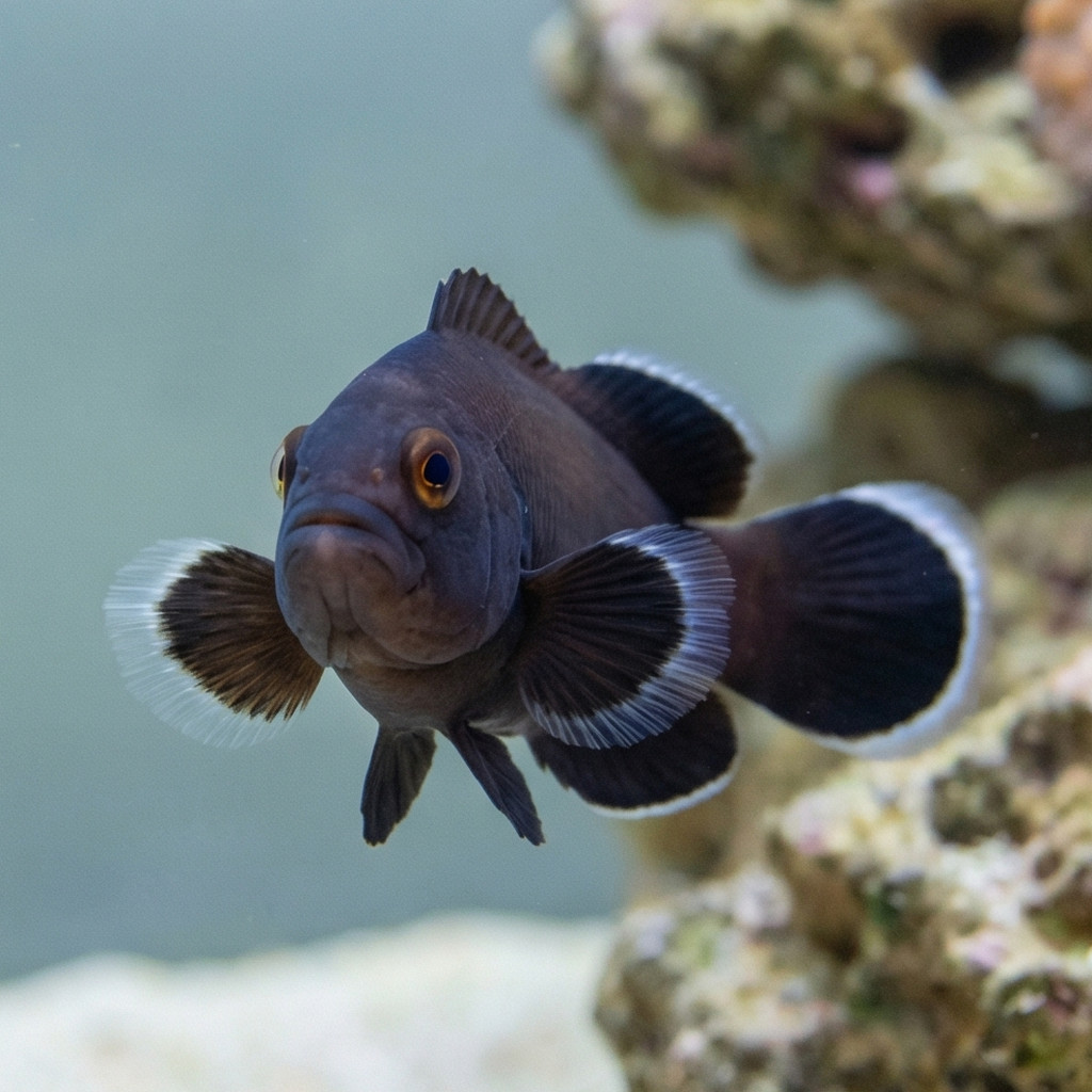 Midnight Ocellaris Clownfish: Captive Bred - Image 4