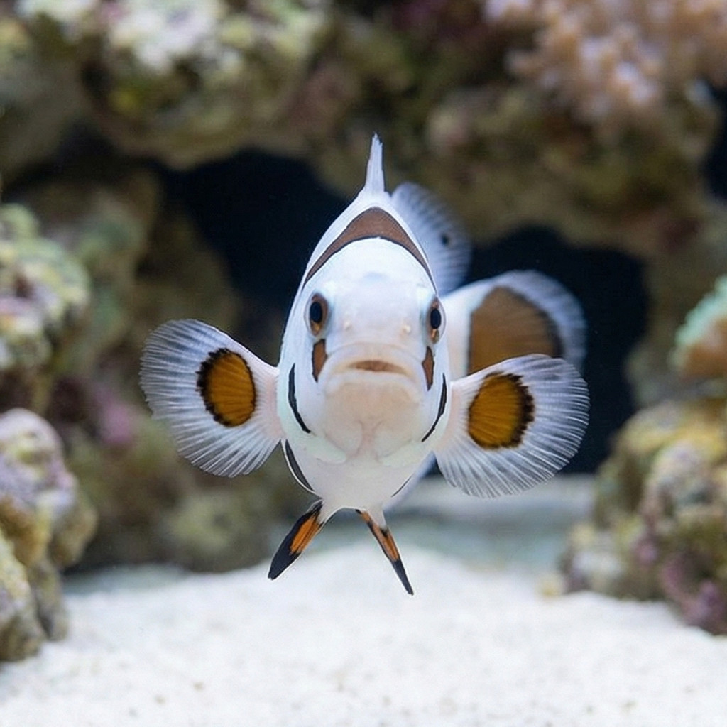 Mocha Storm Ocellaris Clownfish: Captive Bred - Image 2