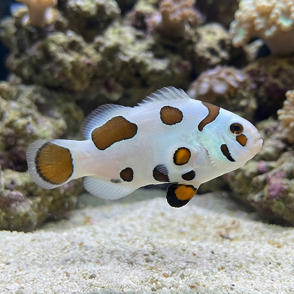 Mocha Storm Ocellaris Clownfish: Captive Bred - Image 3