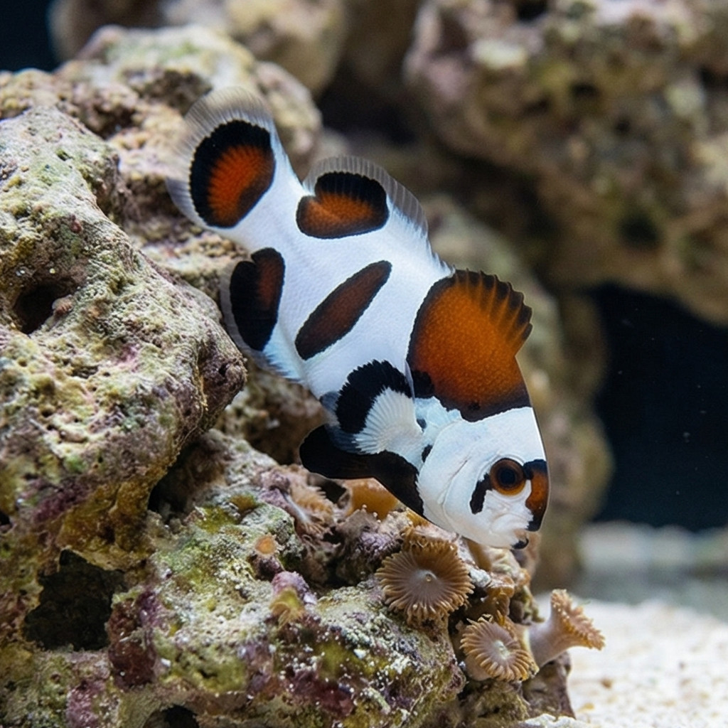 Mocha Storm Ocellaris Clownfish: Captive Bred