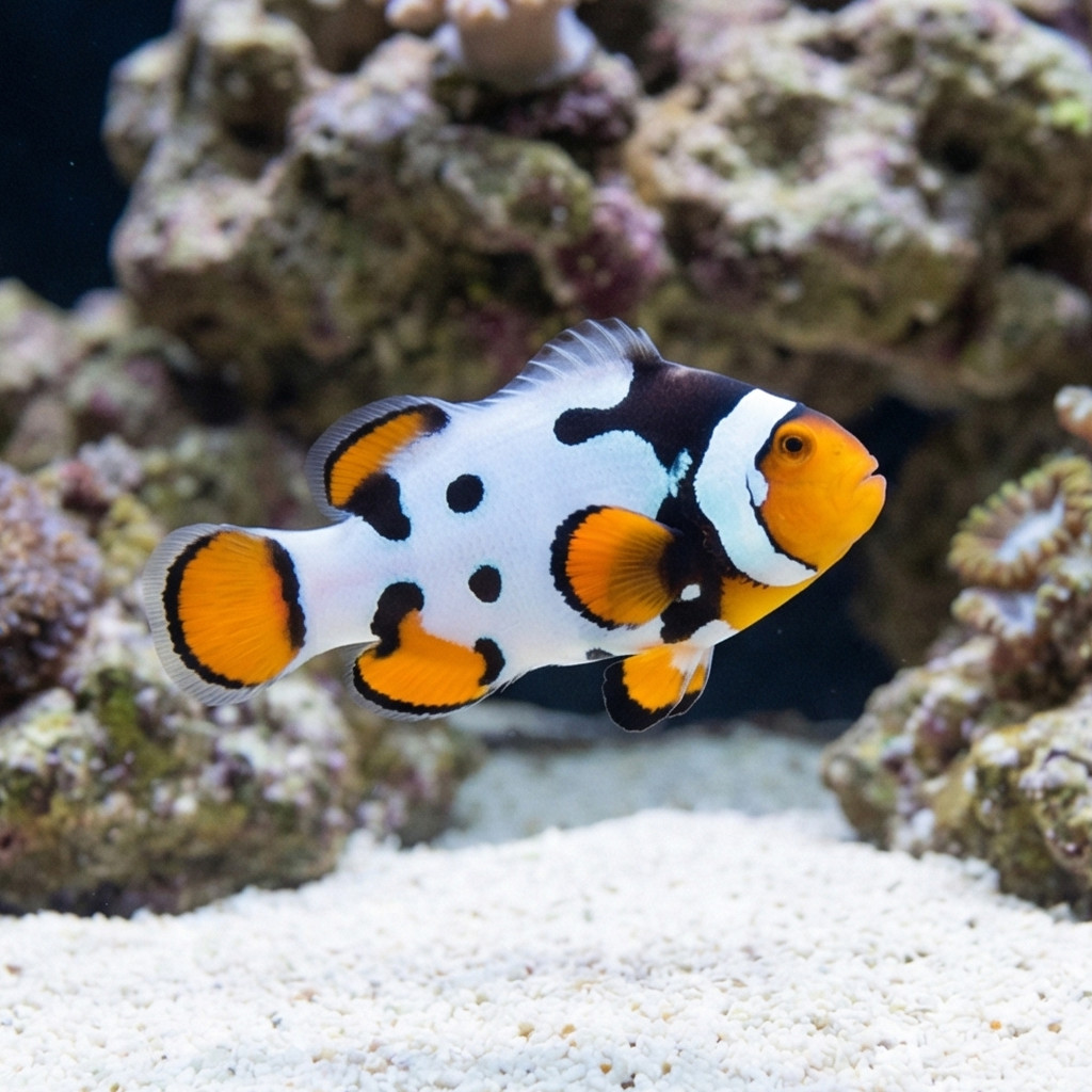 Nebula Percula Clownfish: Captive Bred Grade B - Image 5
