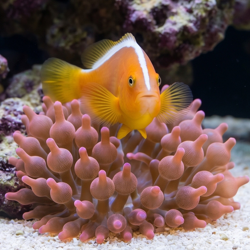 Orange Skunk Clownfish: Captive Bred - Image 2