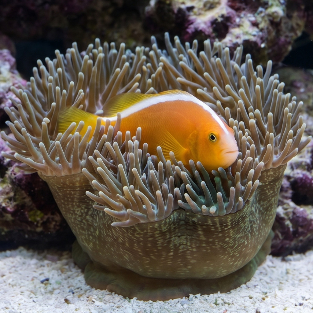Orange Skunk Clownfish: Captive Bred - Image 4