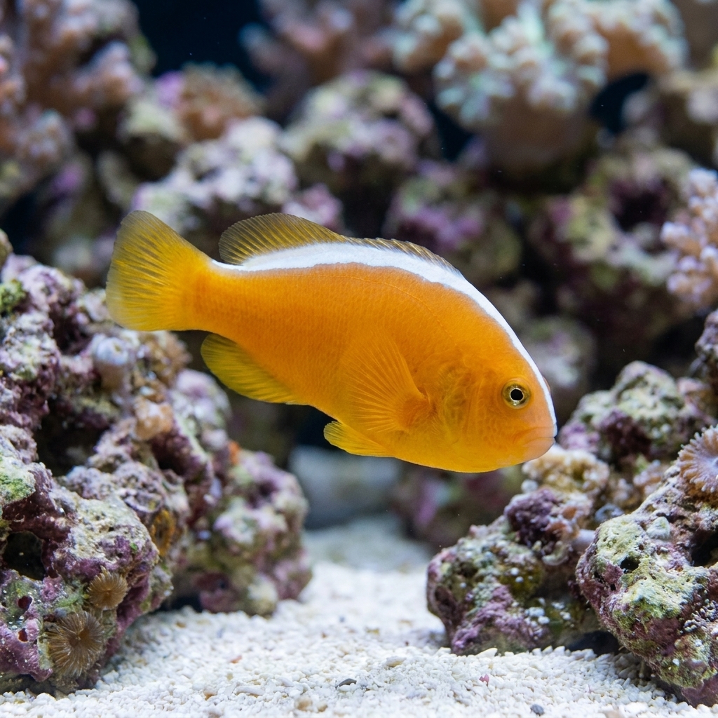 Orange Skunk Clownfish: Captive Bred