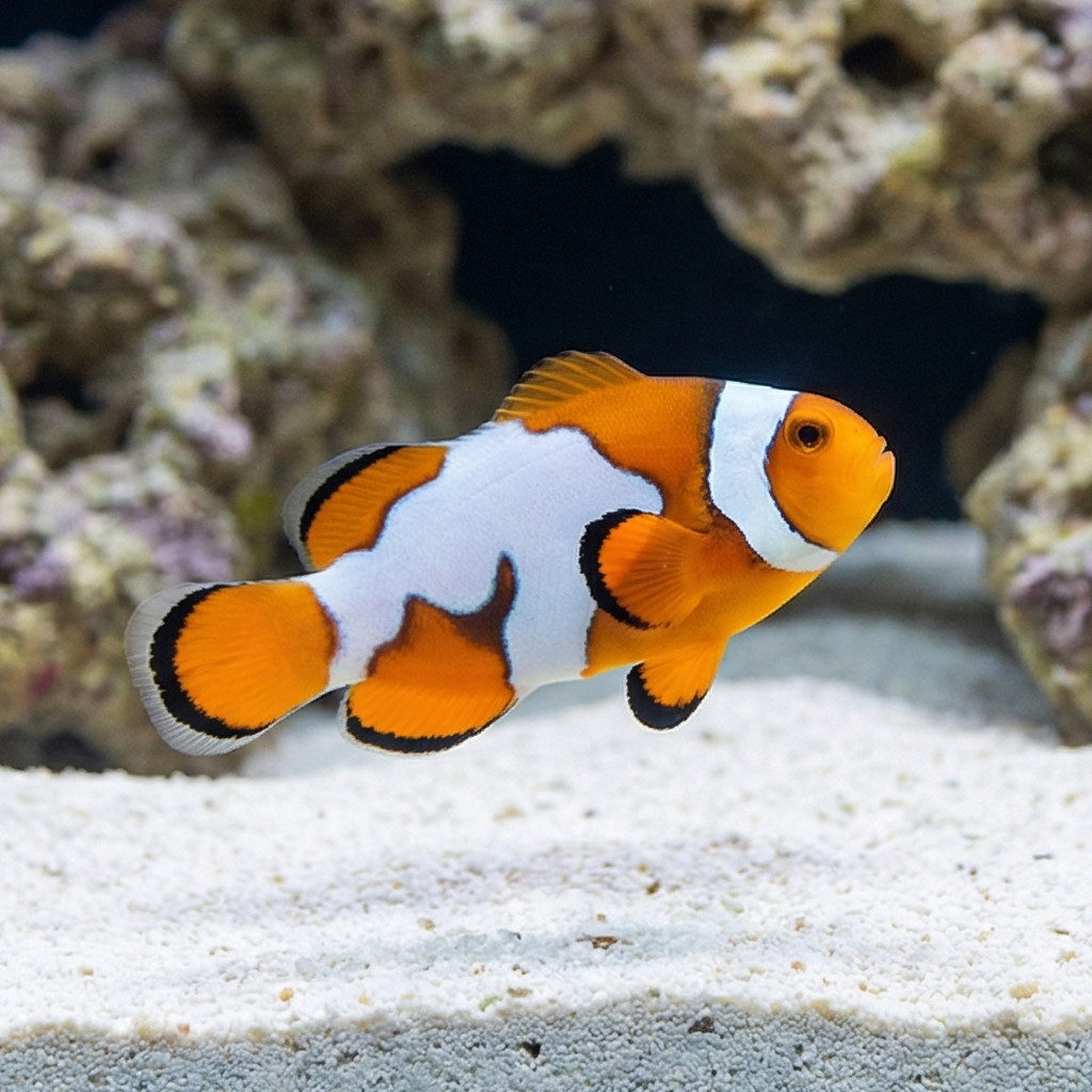 Picasso Percula Clownfish: Captive Bred - Image 3