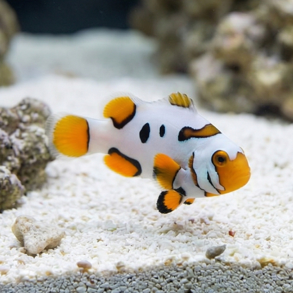 Picasso Percula Clownfish: Captive Bred Grade A1 - Image 3
