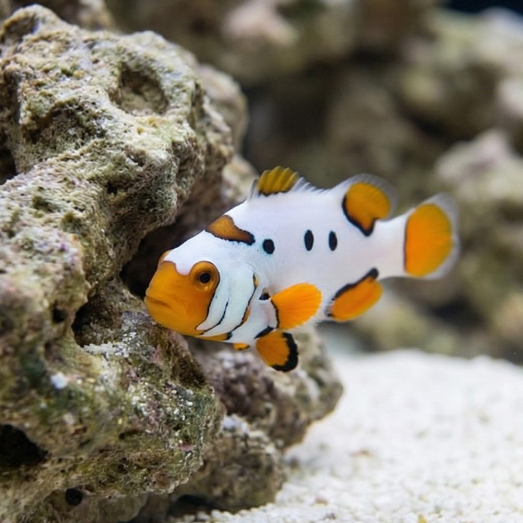 Picasso Percula Clownfish: Captive Bred Grade A1 - Image 4