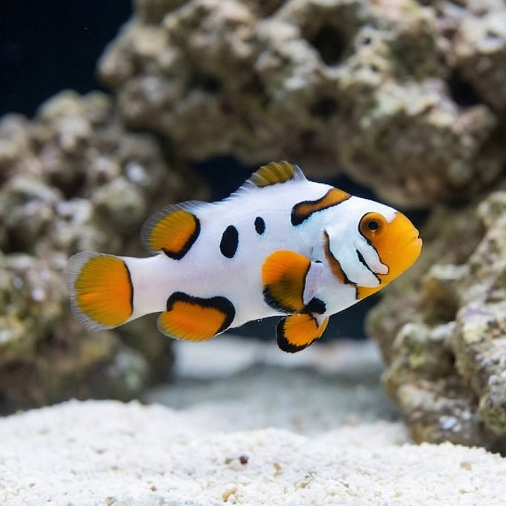 Picasso Percula Clownfish: Captive Bred Grade A1 - Image 5
