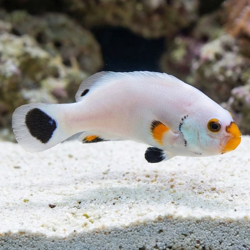 Platinum Ocellaris Clownfish: Captive Bred - Image 5