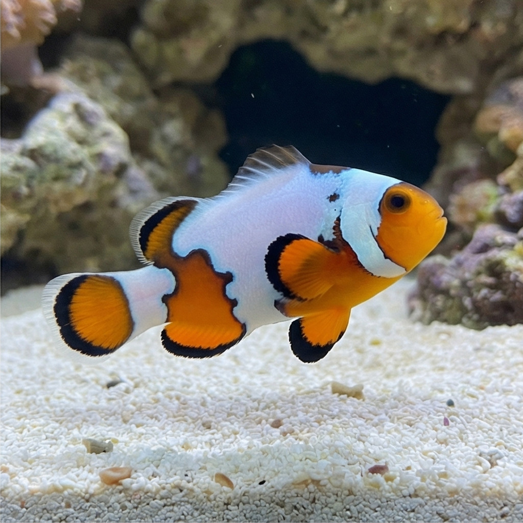 Premium Snowflake Ocellaris Clownfish: Captive Bred