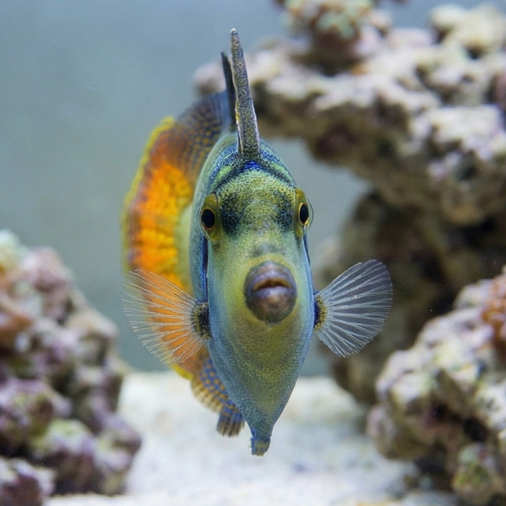 Colored Filefish - Image 2