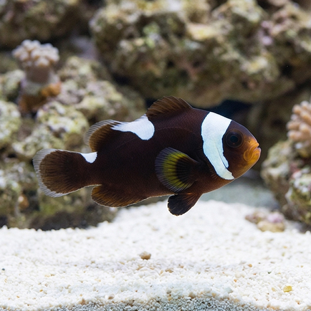 Black & Yellow Saddleback Clownfish - Image 3
