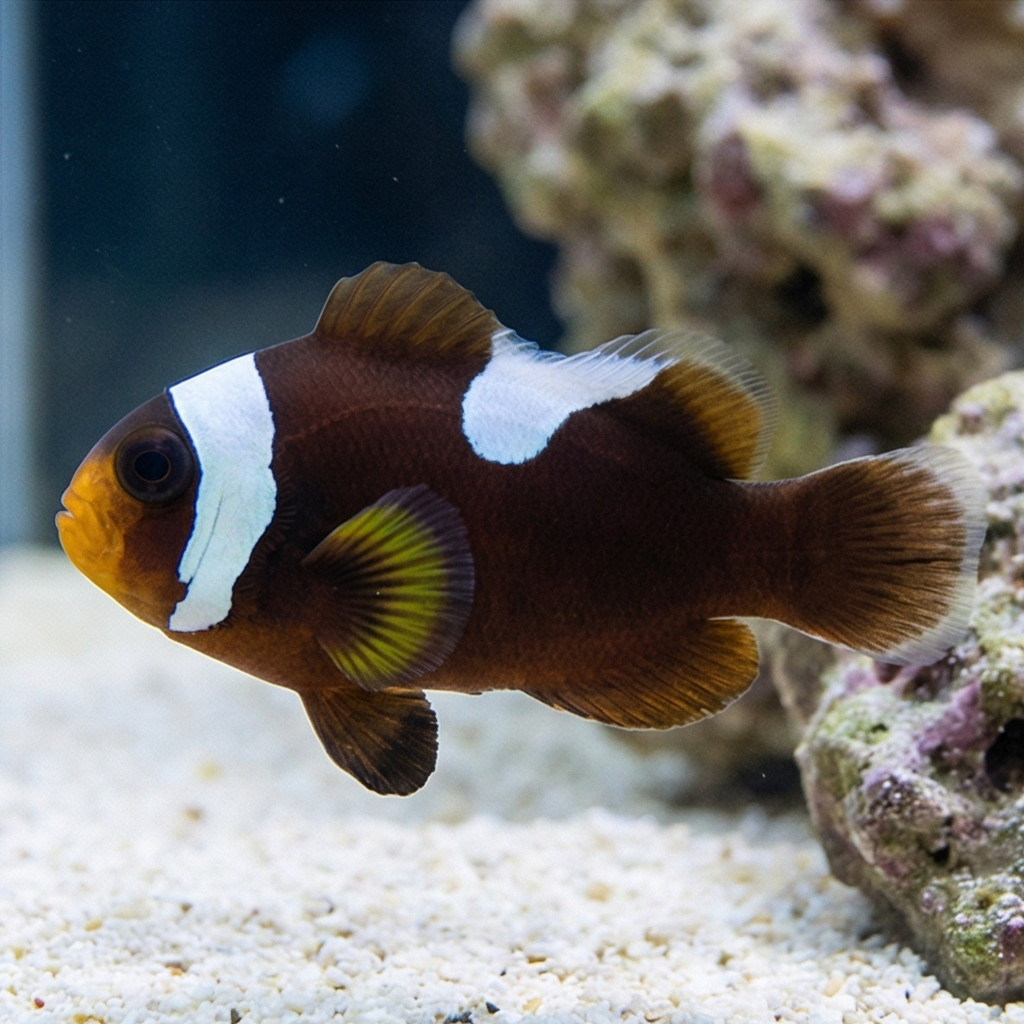 Black & Yellow Saddleback Clownfish - Image 5