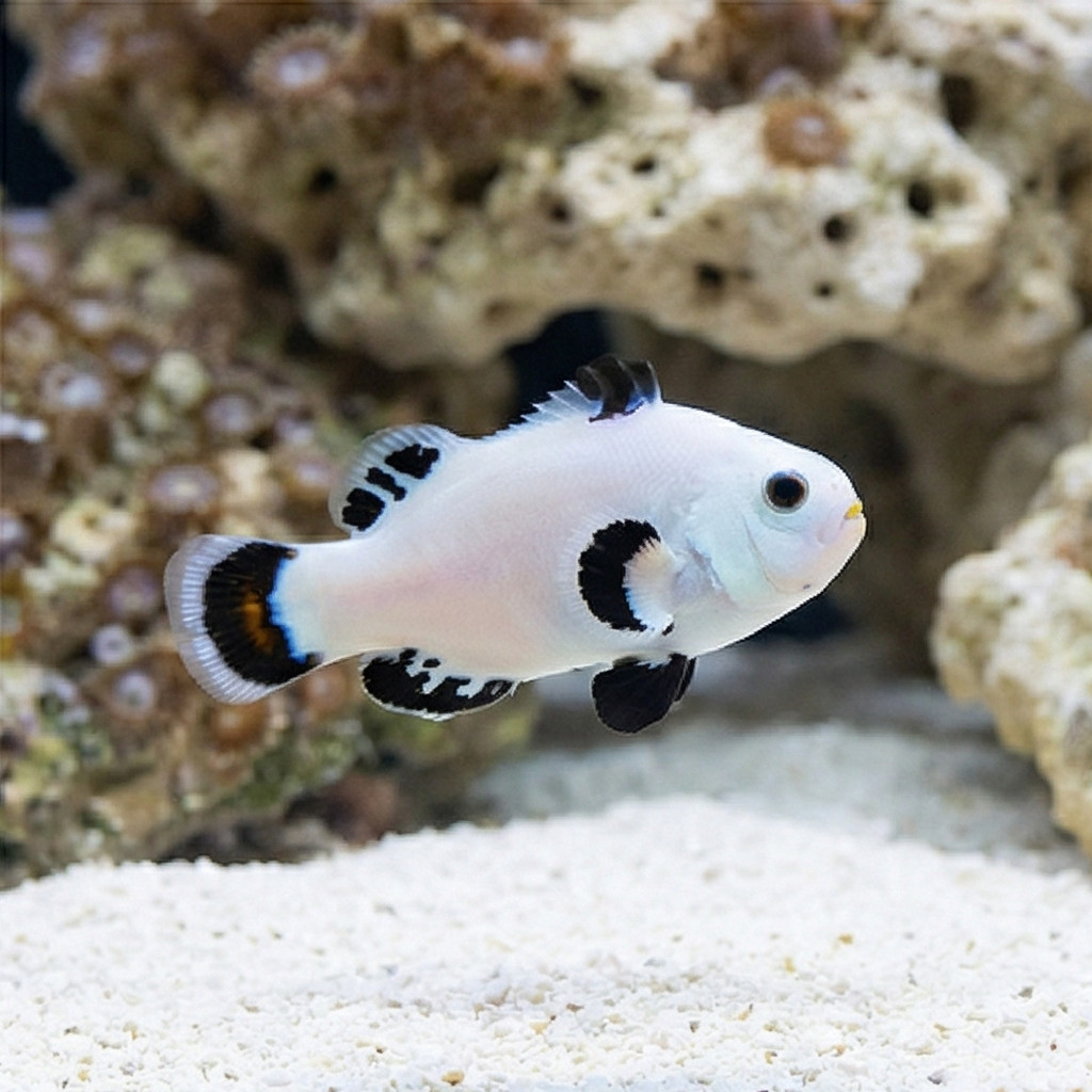 Snow Storm Ocellaris Clownfish: Captive Bred - Image 3