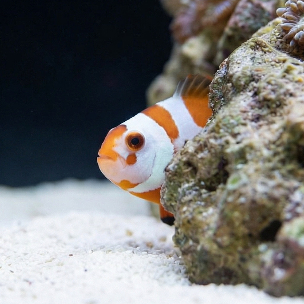 Tangerine Albino Storm Ocellaris Clownfish: Captive Bred - Image 5