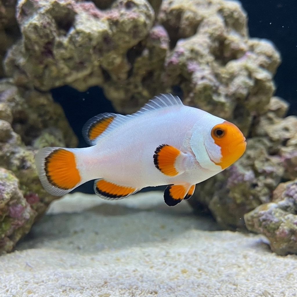 Tangerine Wyoming White Ocellaris Clownfish: Captive Bred - Image 4