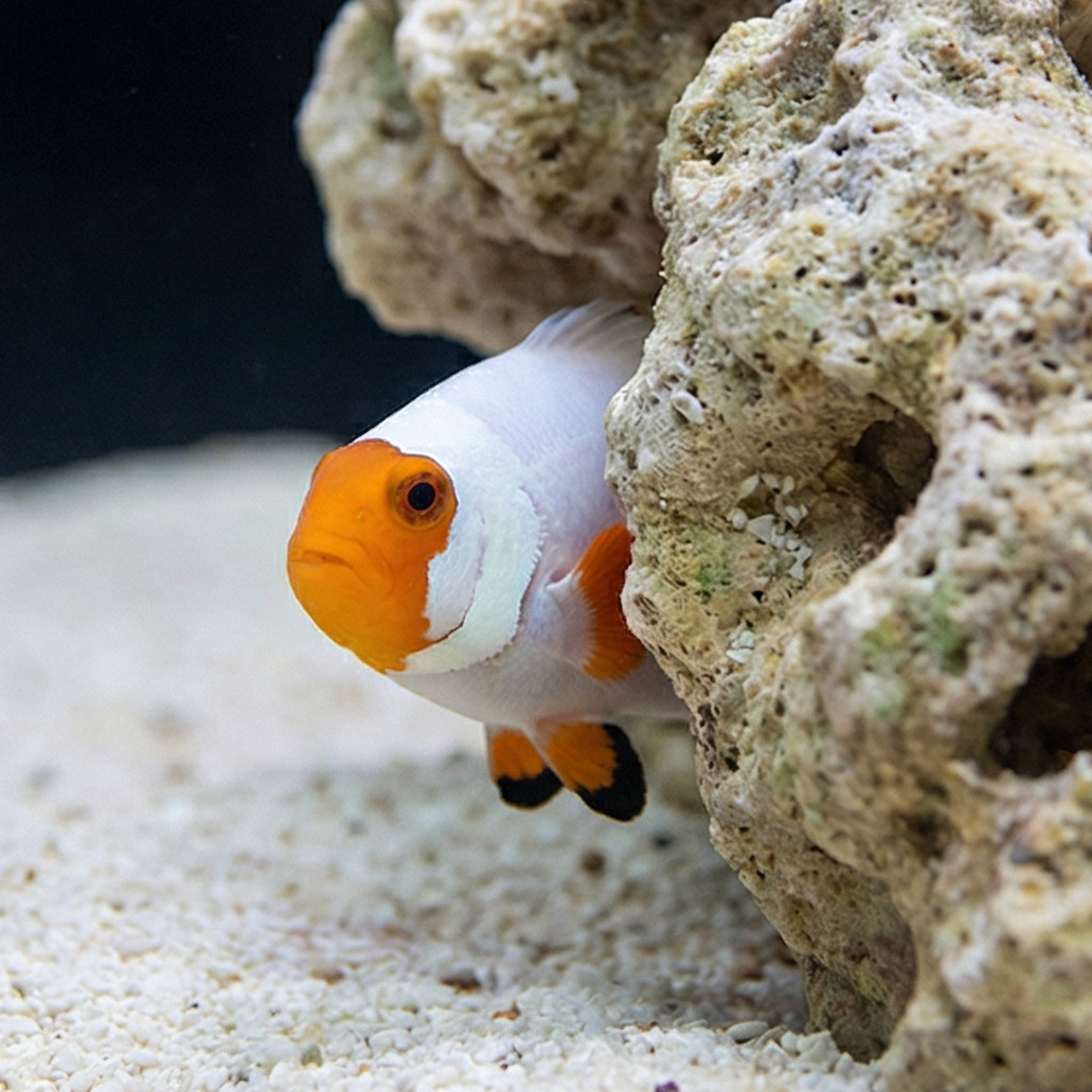Tangerine Wyoming White Ocellaris Clownfish: Captive Bred - Image 5