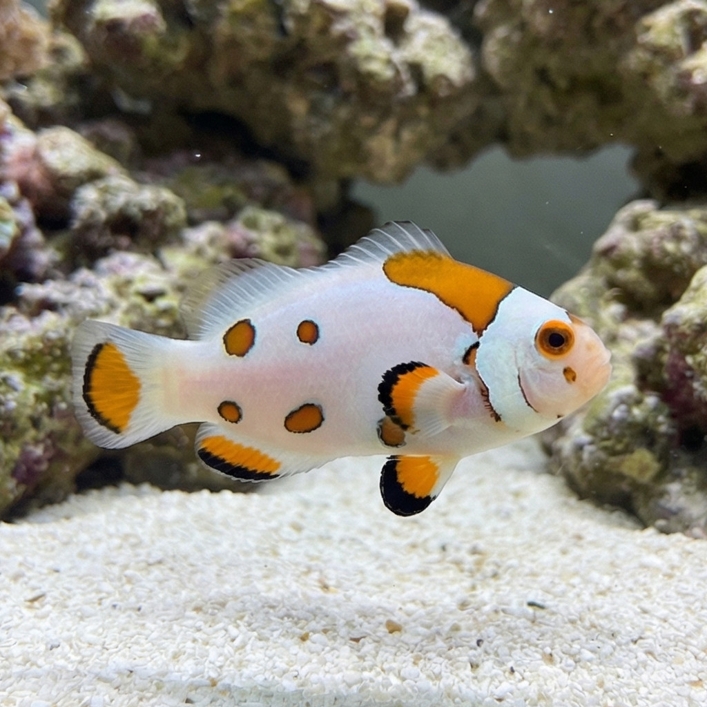 White Storm Ocellaris Clownfish: Captive Bred - Image 3