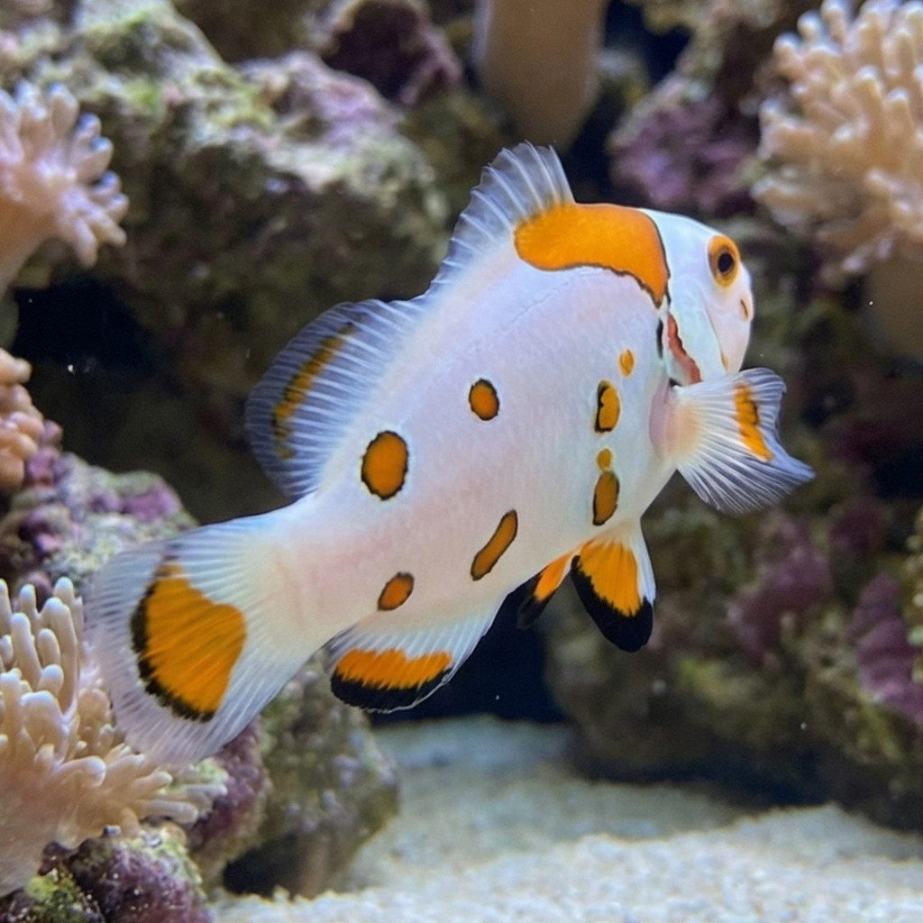 White Storm Ocellaris Clownfish: Captive Bred - Image 5